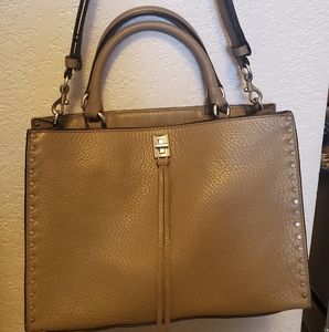 NWT Rebecca Minkoff Classy Dark grey studded shoulder bag